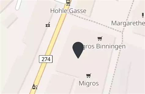 migros binningen|Migros Map